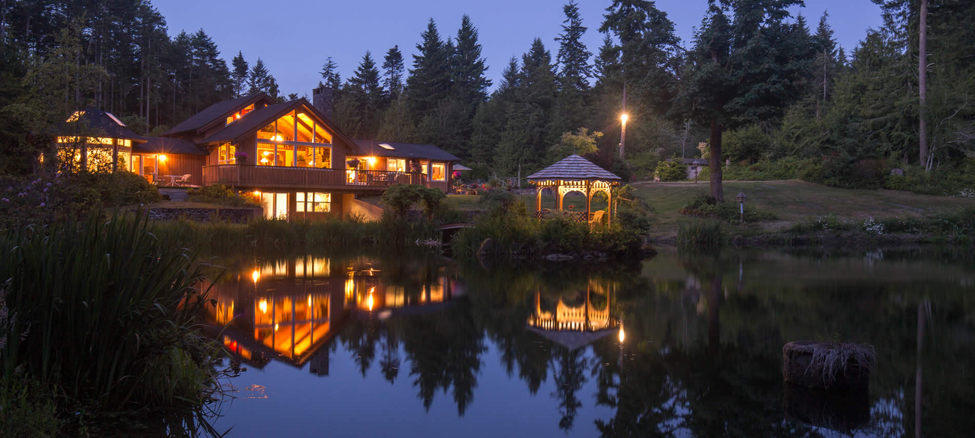 evening at olympic national park lodging in port angeles vacation cottages