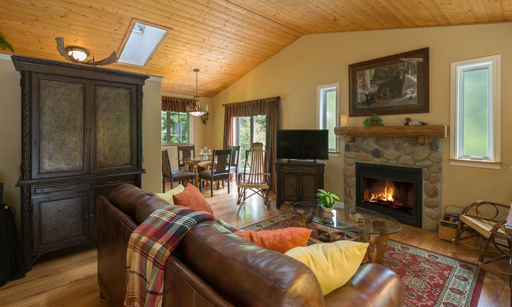 Woodland Retreat Cottage Living Room